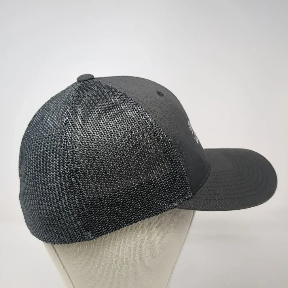 Flexfit Baseball Cap Gray One Size Patty-O-Matic Food Machines Mesh Back Hat
